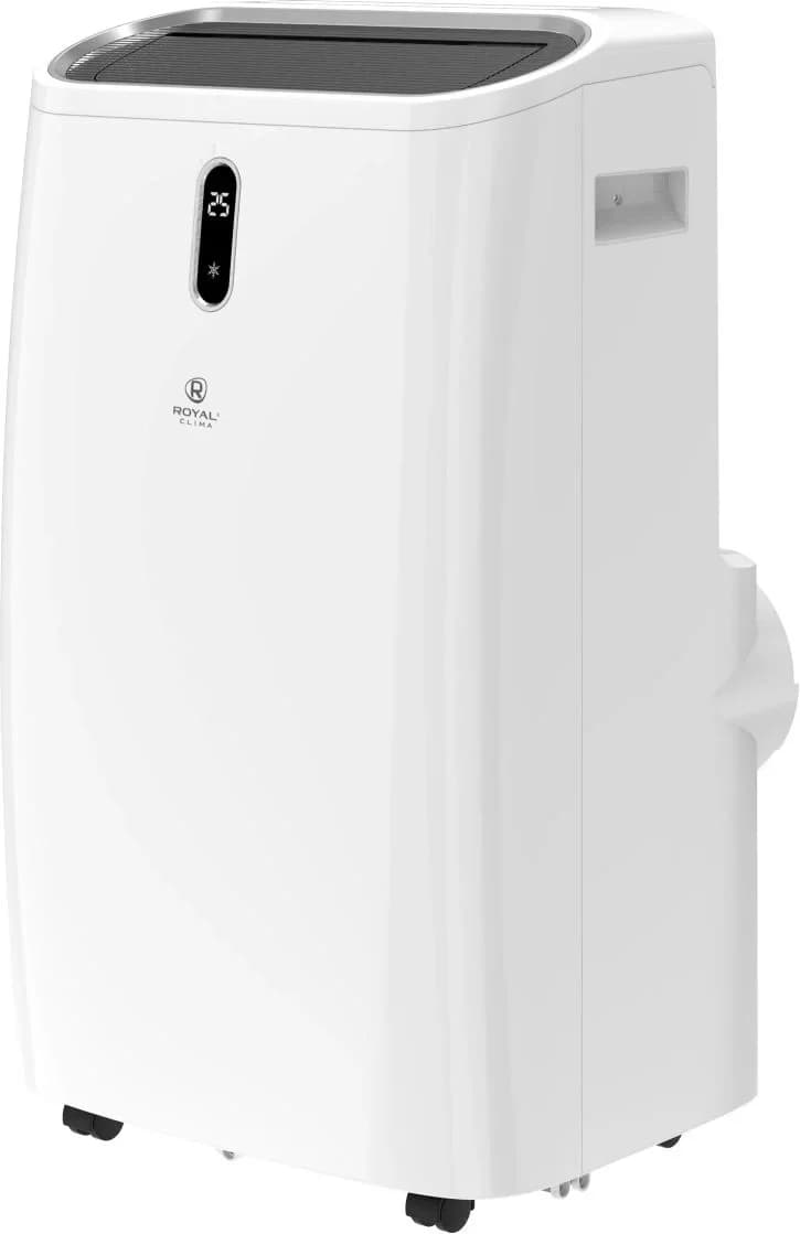Мобильный кондиционер Royal Clima RM-ST39CH-E 13000 BTU, 39 м², 54 дБ, охлаждение, осушение, белый