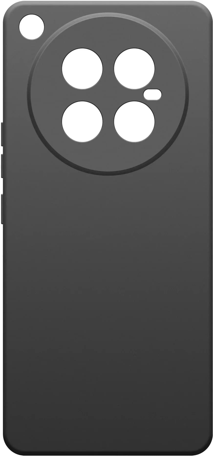 Чехол (клип-кейс) BoraSCO для Infinix Zero 40 4G Silicone Case черный
