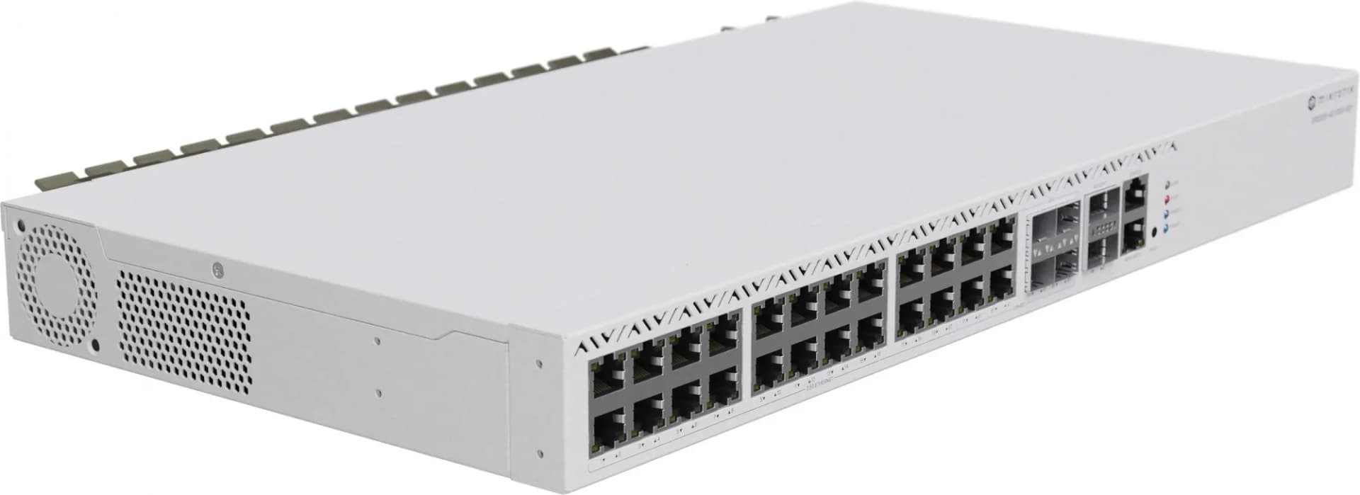 MikroTik CRS326-4C+20G+2Q+RM Коммутатор, 4Combo 10G/2.5G, 20*2.5Gbit RJ45, 2QSFP+*40Gbit