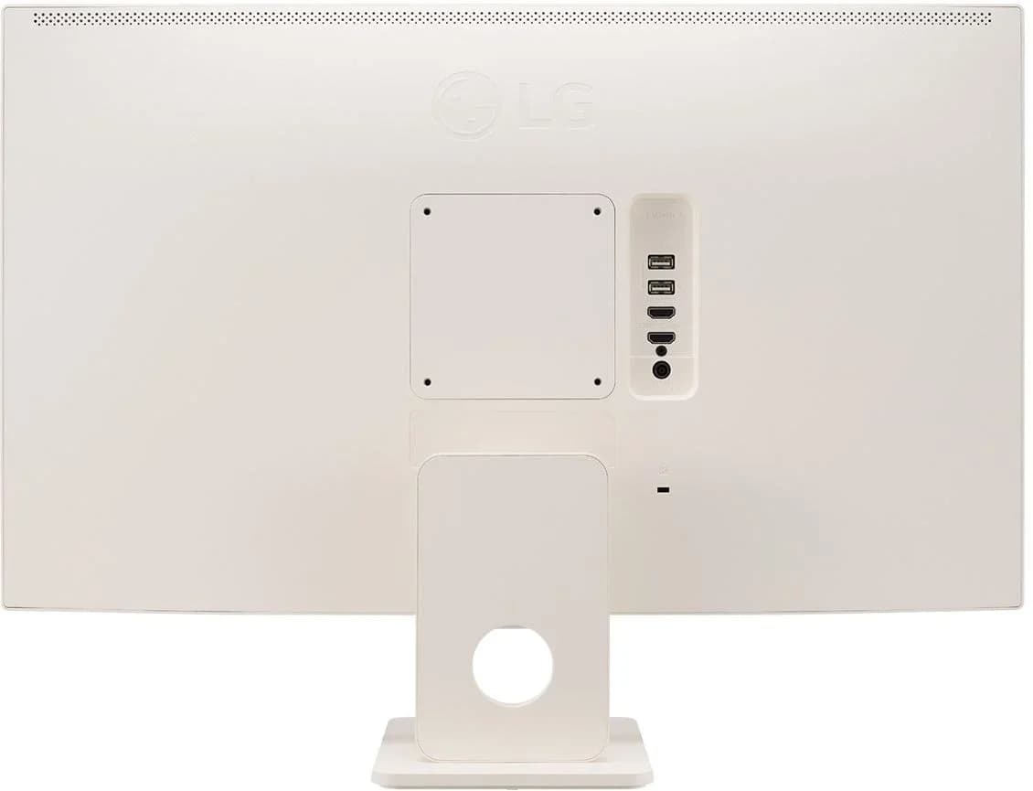Монитор 27" LG 27SR50F-W White (Smart, webOS, WiFi, BT, ДУ, IPS, 1920x1080, HDMI+HDMI, USB, 5 ms, 178°/178°, 250 cd/m, 1000:1, 60Hz, Spk)