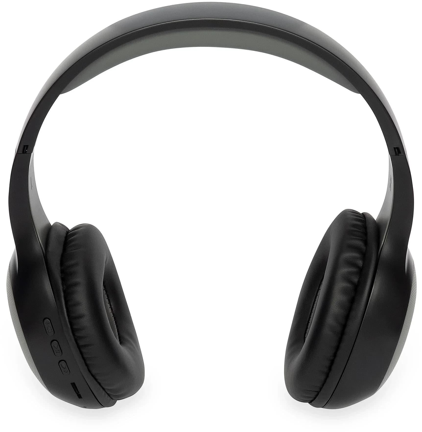 Беспроводные/проводные наушники Digma BT-15 черный/серый, накладные, Bluetooth + проводной, складная конструкция, до 10 ч