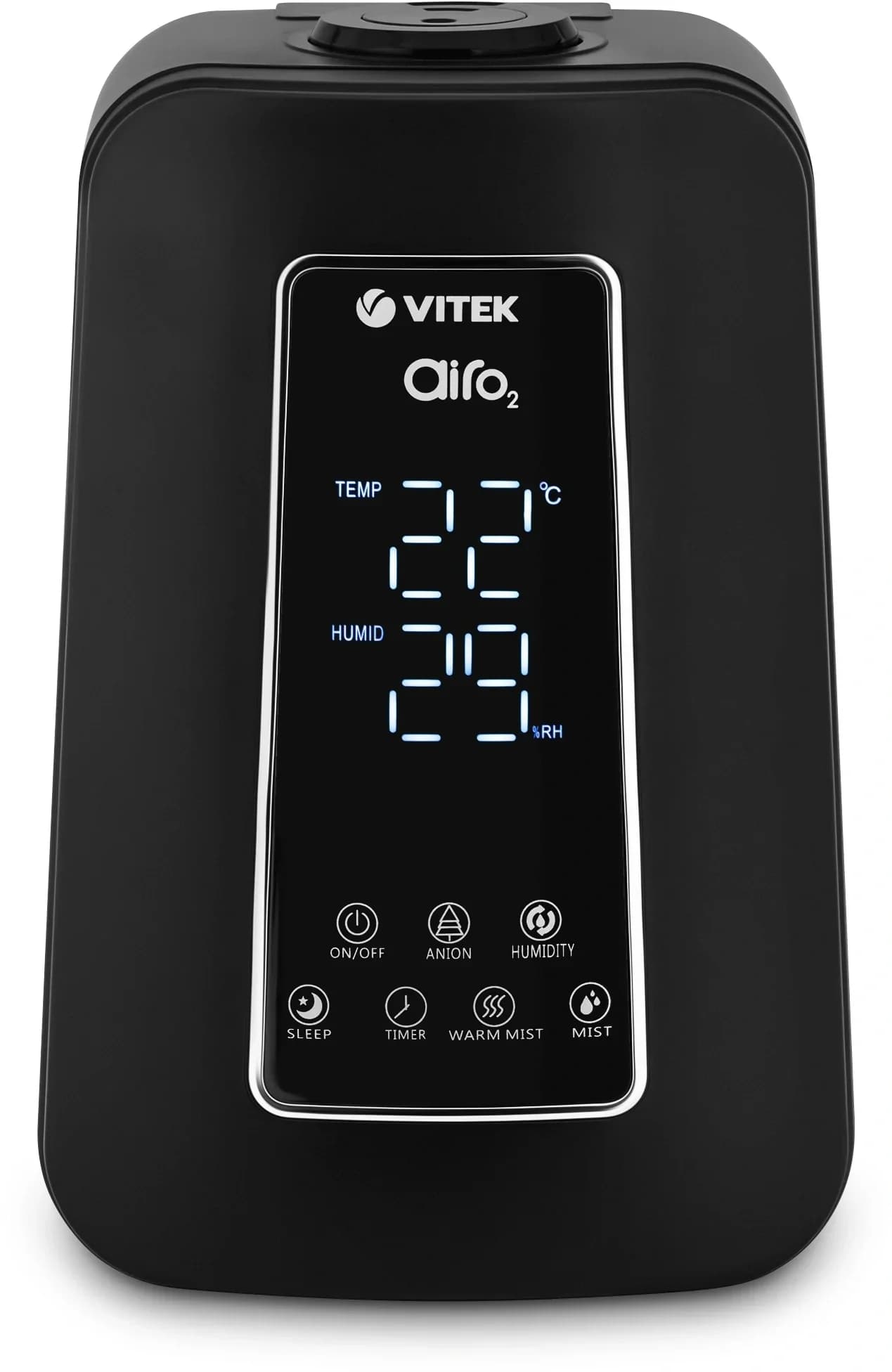 Увлажнитель воздуха Vitek VT-2340 85Вт (ультразвуковой) черный