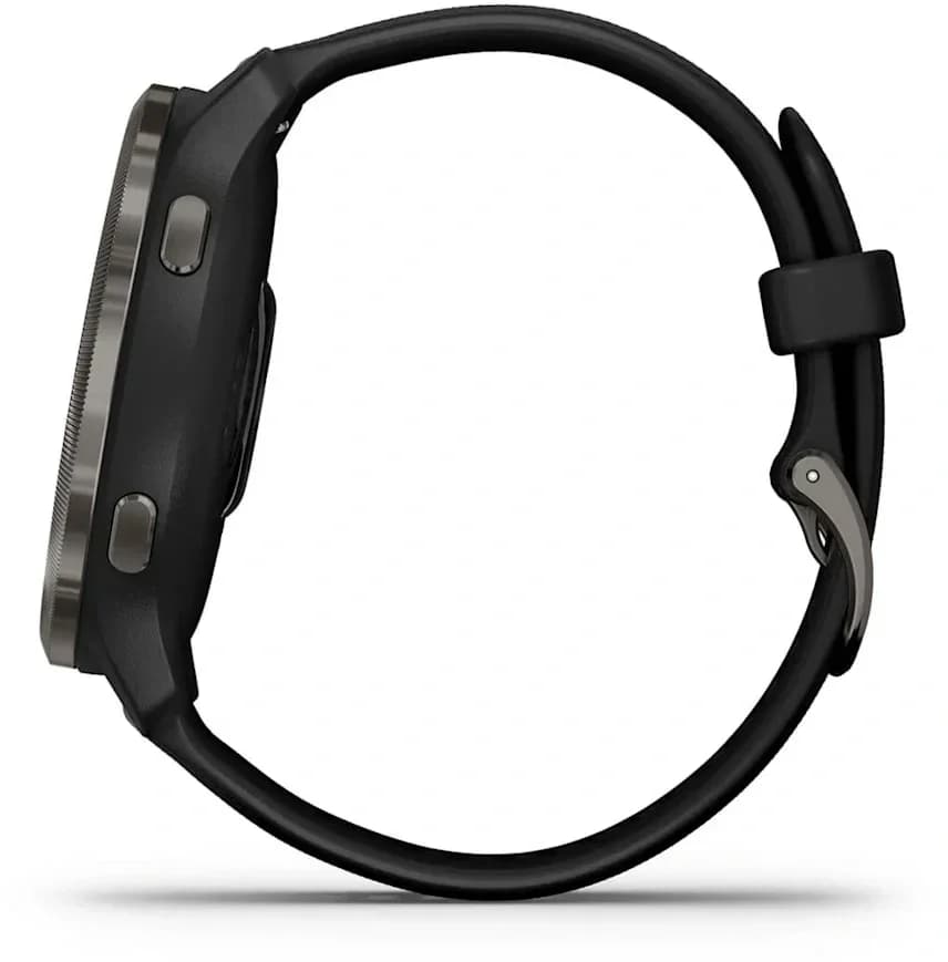 Смарт-часы Garmin Venu 2 33мм 1.3" AMOLED корп.черный рем.черный разм.брасл.:135-200мм (010-02430-11)