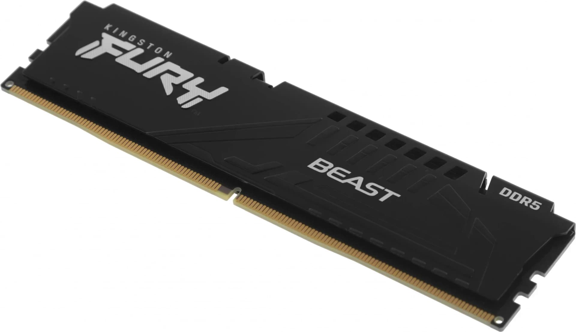 Память оперативная/ Kingston 16GB 6000MT/s DDR5 CL30 DIMM FURY Beast Black EXPO