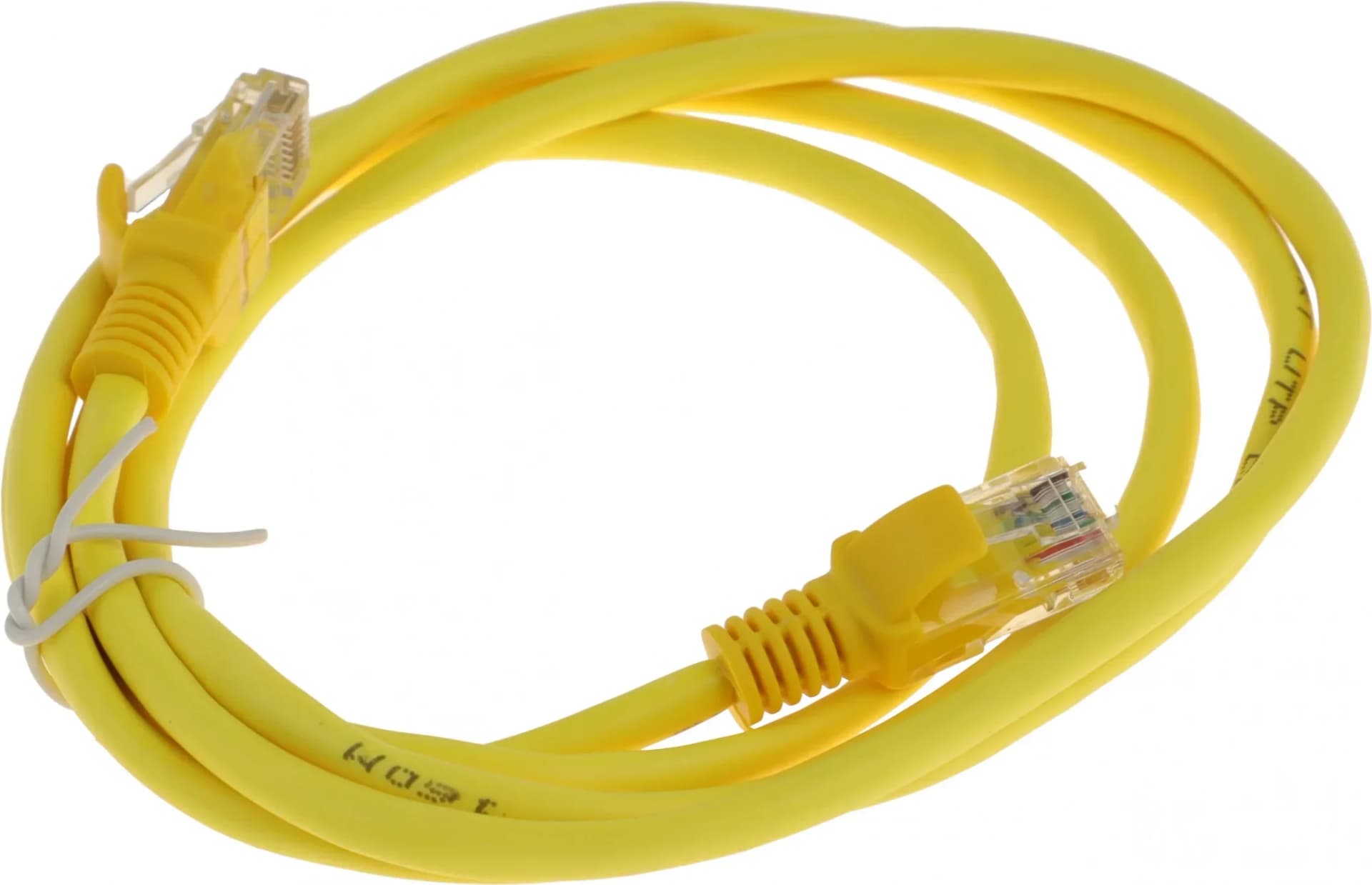 Патч-корд Premier PP12-1.5M/Y 1000Гбит/с UTP 4 пары cat.5E CCA molded 1.5м желтый RJ-45 (m)-RJ-45 (m)