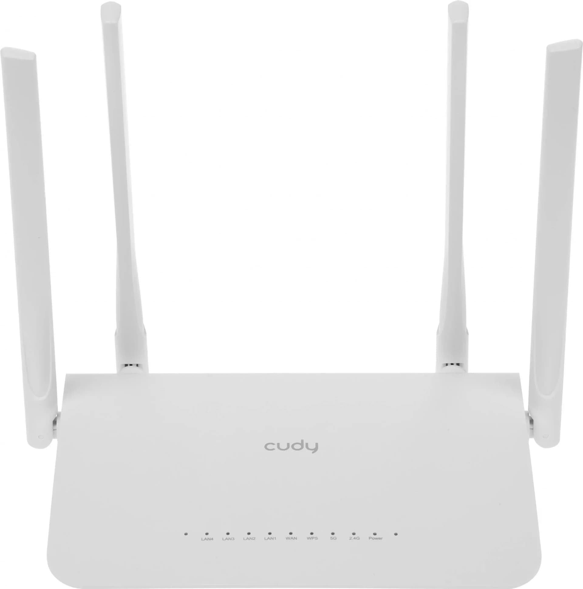 WR1300 - Wi-Fi роутер Cudy WR1300 (V4.0, AC1200, Wi-Fi 5, 4GLAN, 1GWAN)