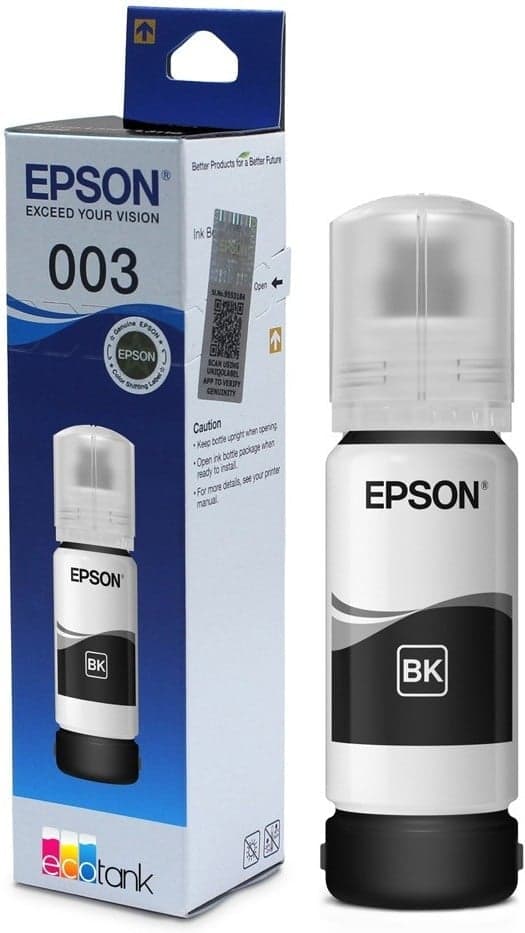 Контейнер с черными чернилами Epson для L3100/3101/3110/3150/3151 (C13T00V198 Азия)