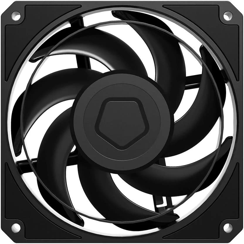 Вентилятор для корпуса ID-Cooling AT-120-K 120х120x25 черный 4-pin 36.5дБ Ret