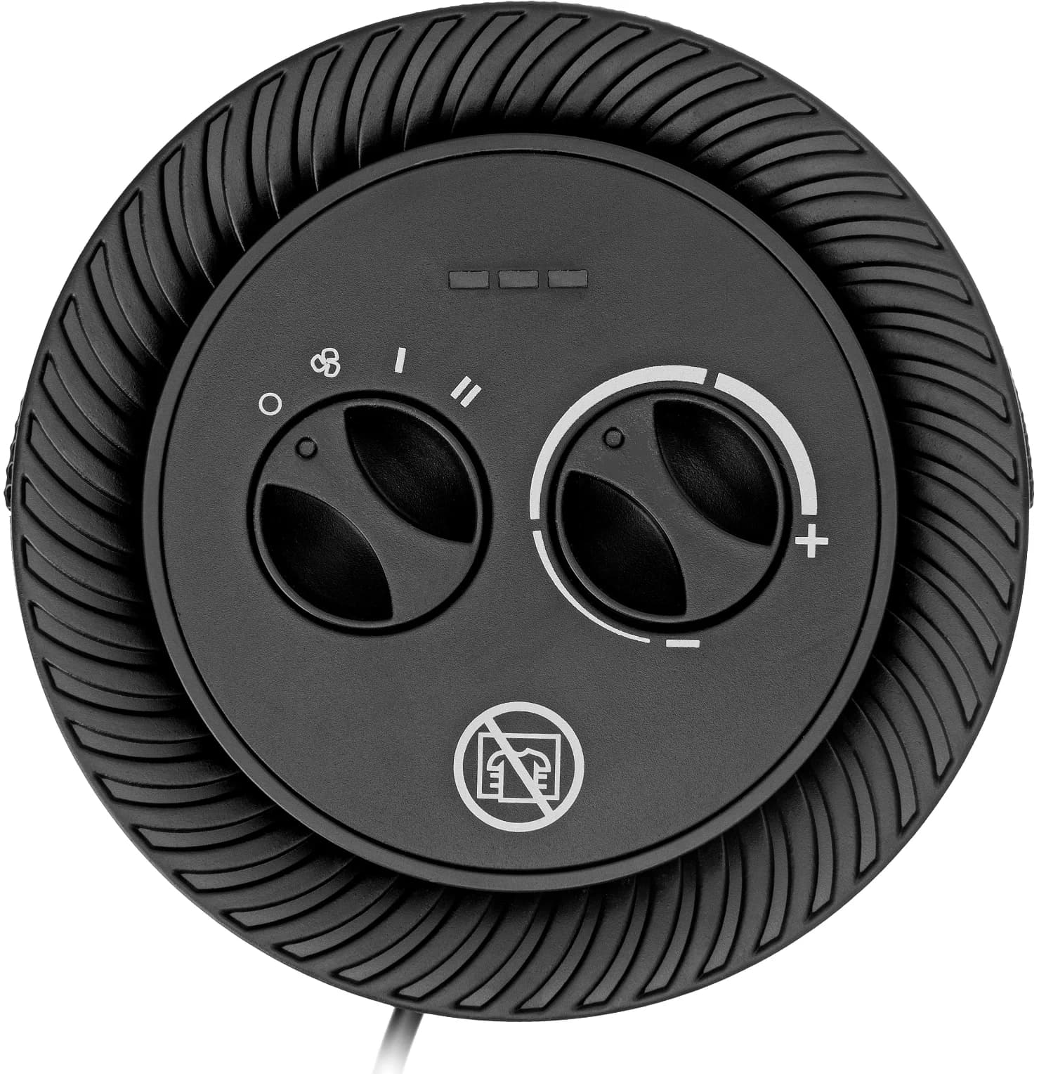 Тепловентилятор Denzel DTFC-1200S 1200Вт черный