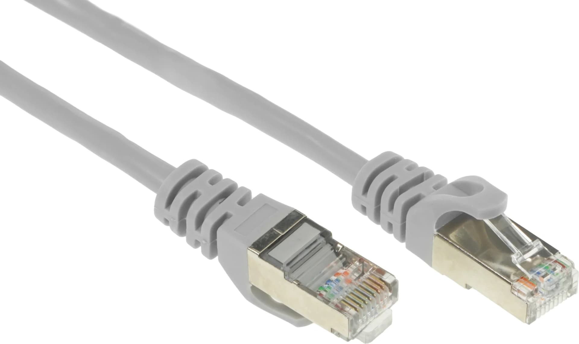 Патч-корд Premier NA102-FTP-C5E-5M 1Гбит/с FTP 4 пары cat.5E CCA molded 5м серый RJ-45 (m)-RJ-45 (m)