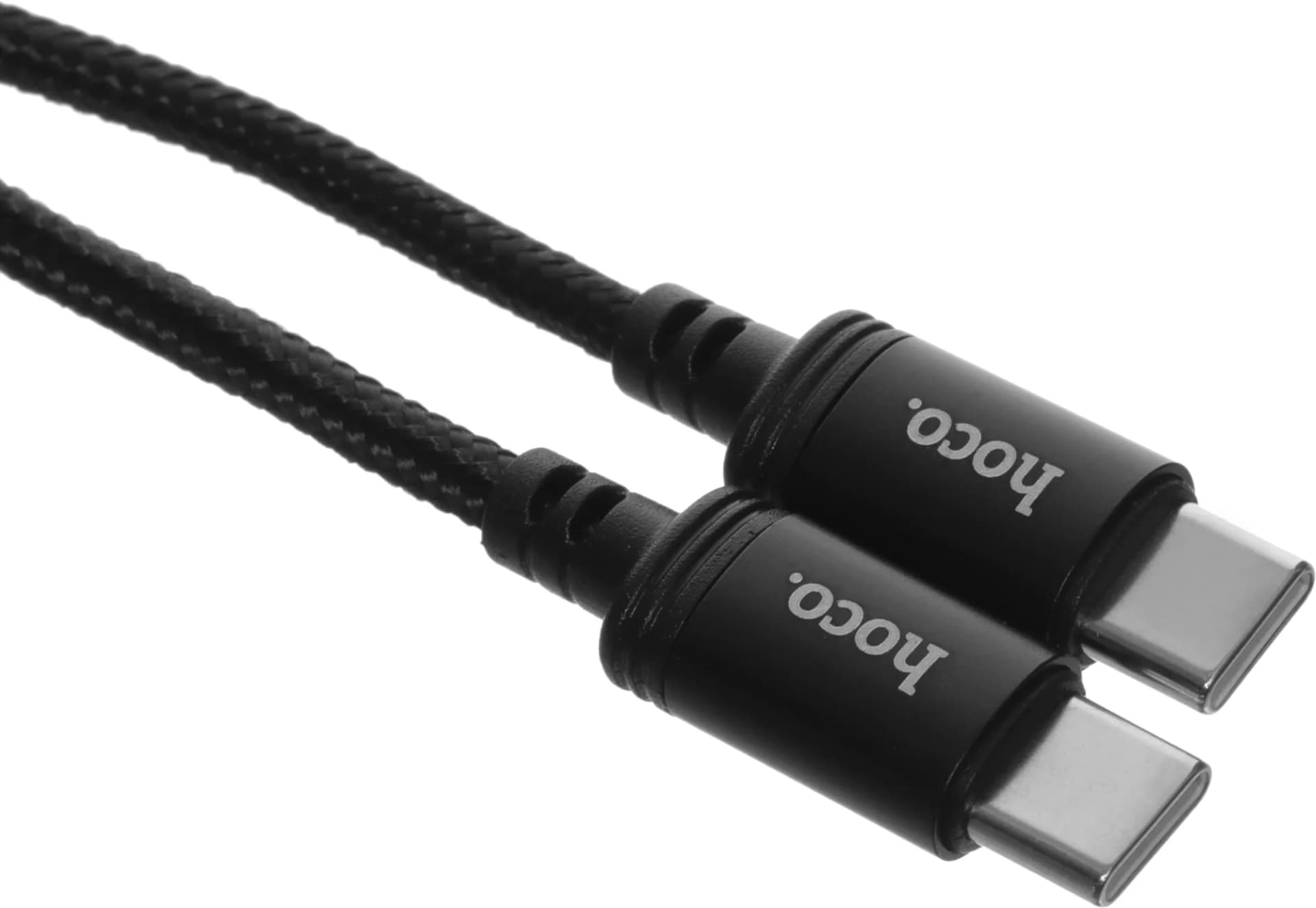 Кабель Hoco X89 Wind X89 WIND TYPE-C TO TYPE-C USB Type-C (m)-USB Type-C (m) 1м черный коробка