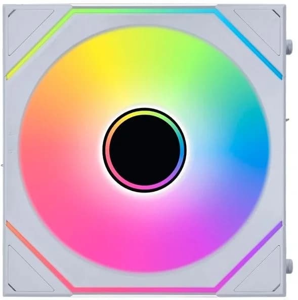 Вентилятор для корпуса Lian-Li Uni Fan SL-INF Wireless 120 ARGB 120х124.5x28 белый 4-pin 29.2дБ (упак.:3шт) (G99.12SLIN1W3W.R0) Ret