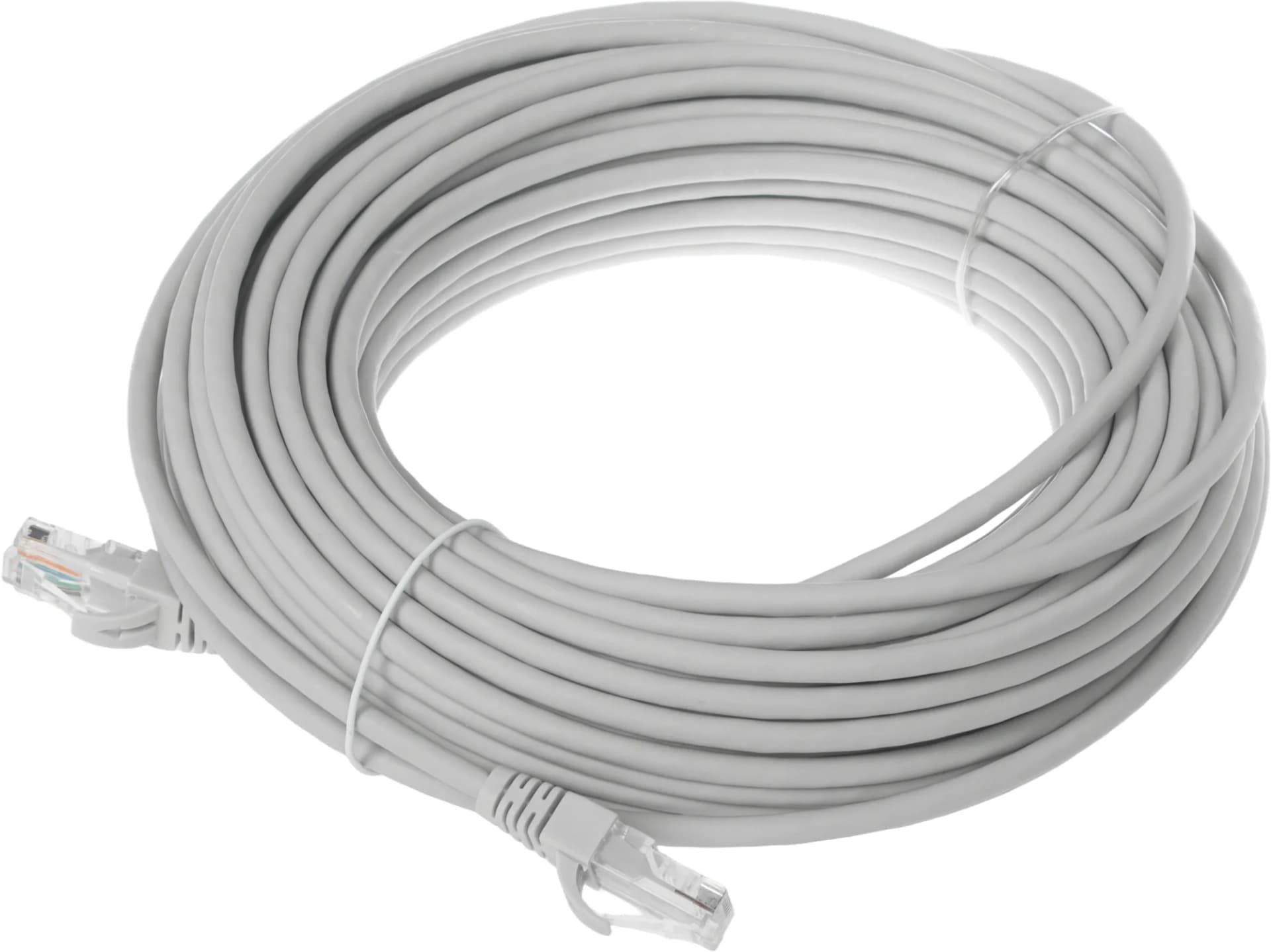 Патч-корд NTSS NTSS-PC-UTP-RJ45-5e-20.0-LSZH-GY UTP RJ-45 вил.-вилка RJ-45 кат.5E 20м серый LSZH 26AWG