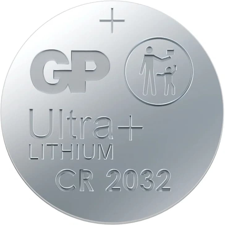Батарея GP Lithium CR2032UP CR2032 260mAh (2шт) блистер