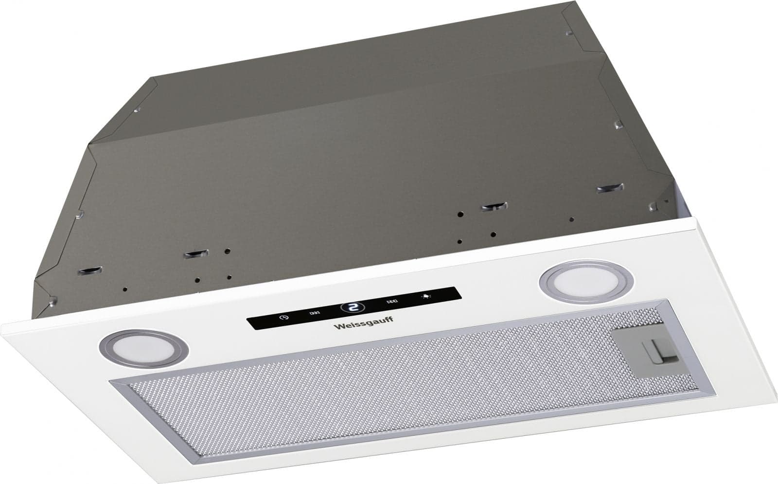 Вытяжка встраиваемая Weissgauff BOX 1200 WH белый управление: сенсорное (1 мотор)