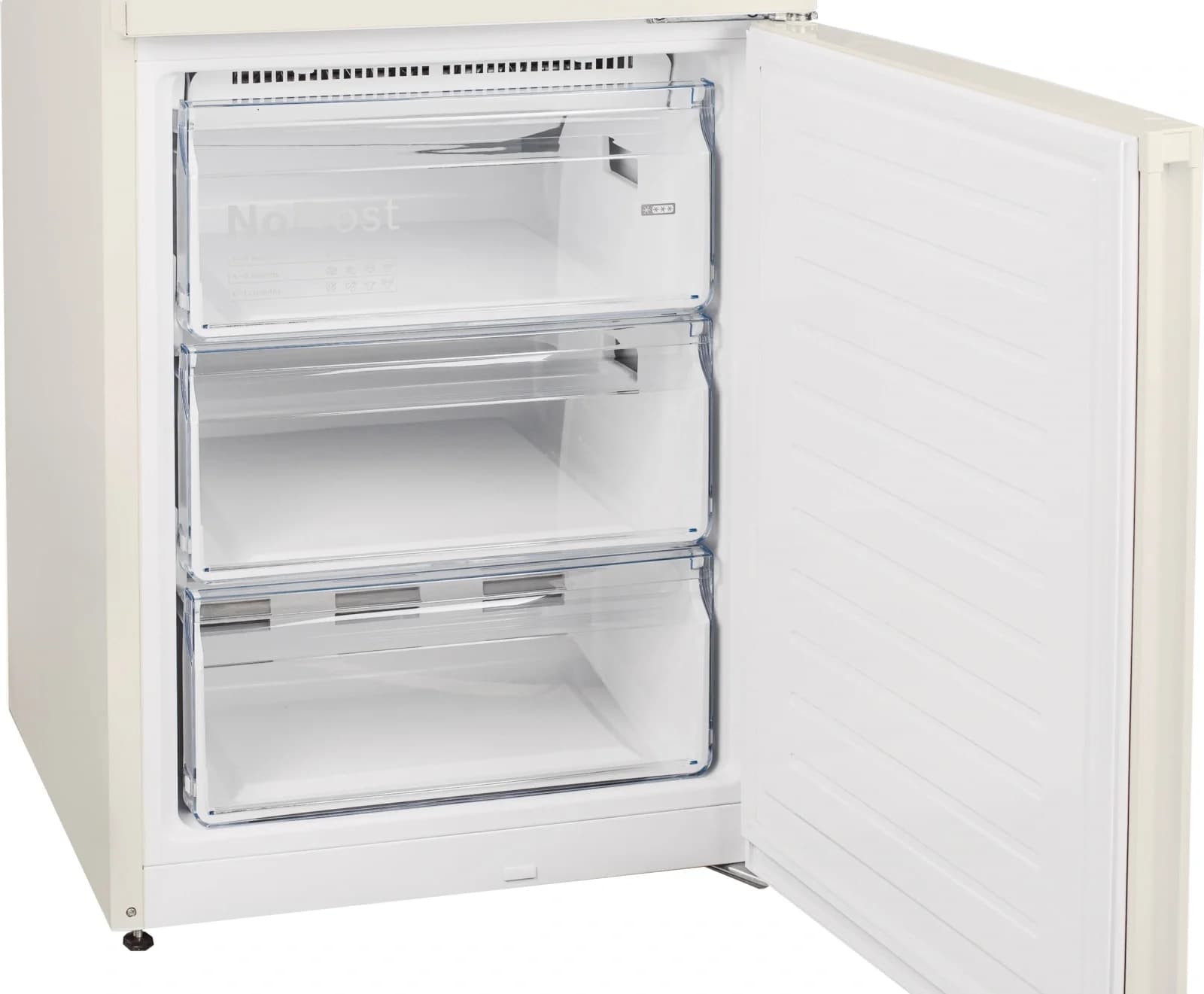 Холодильник Weissgauff WRK 2010 D Inverter NoFrost Beige Soft Close 2-хкамерн. бежевый инвертер