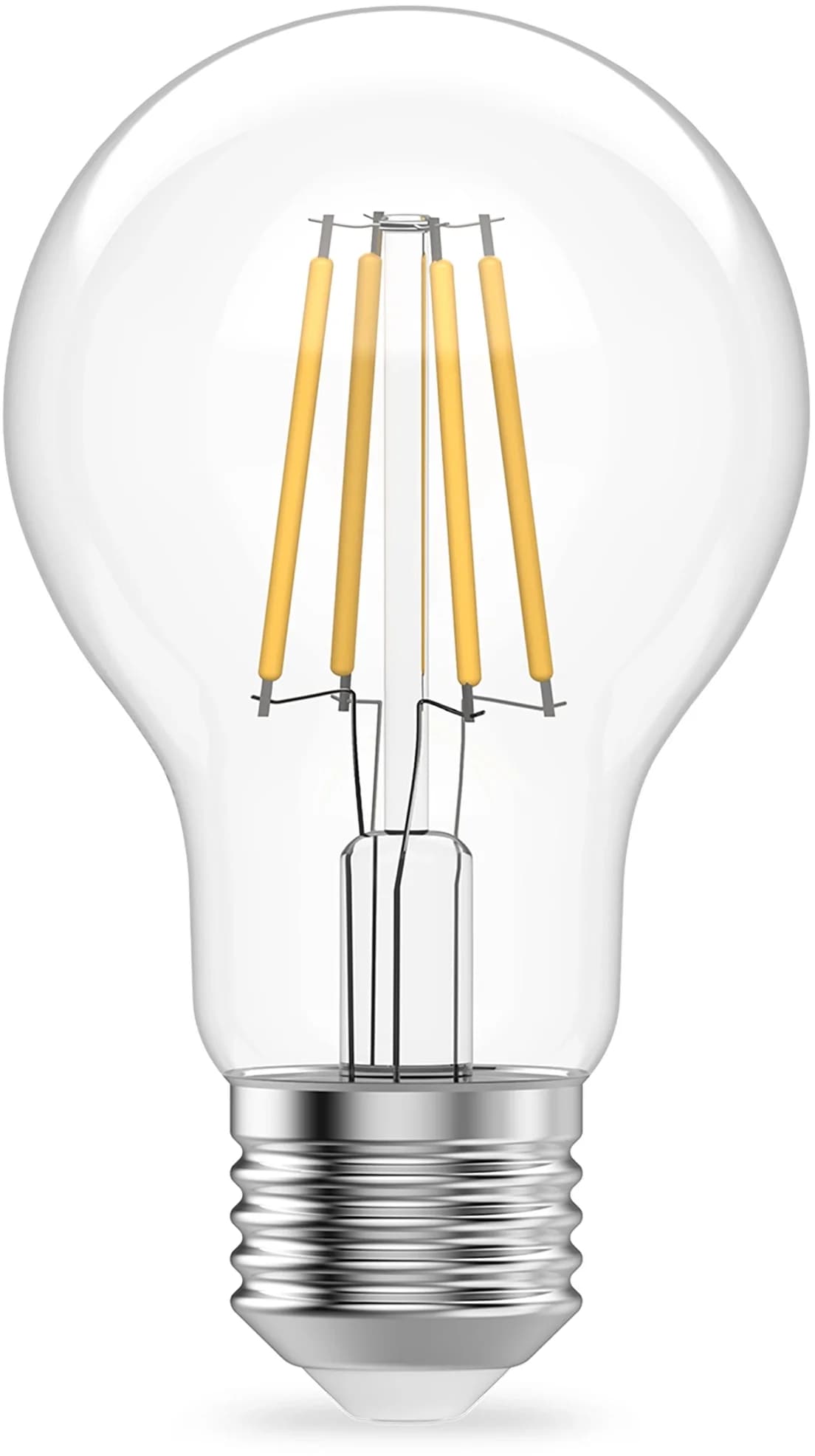 Лампа филам. Gauss Filament 11Вт цок.:E27 груша 220B св.свеч.бел.нейт. (упак.:10шт)