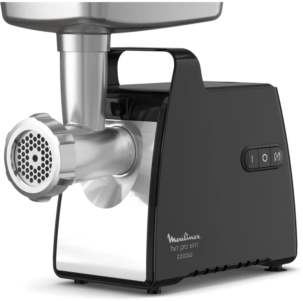 Мясорубка Moulinex ME558810 2200Вт черный/серый
