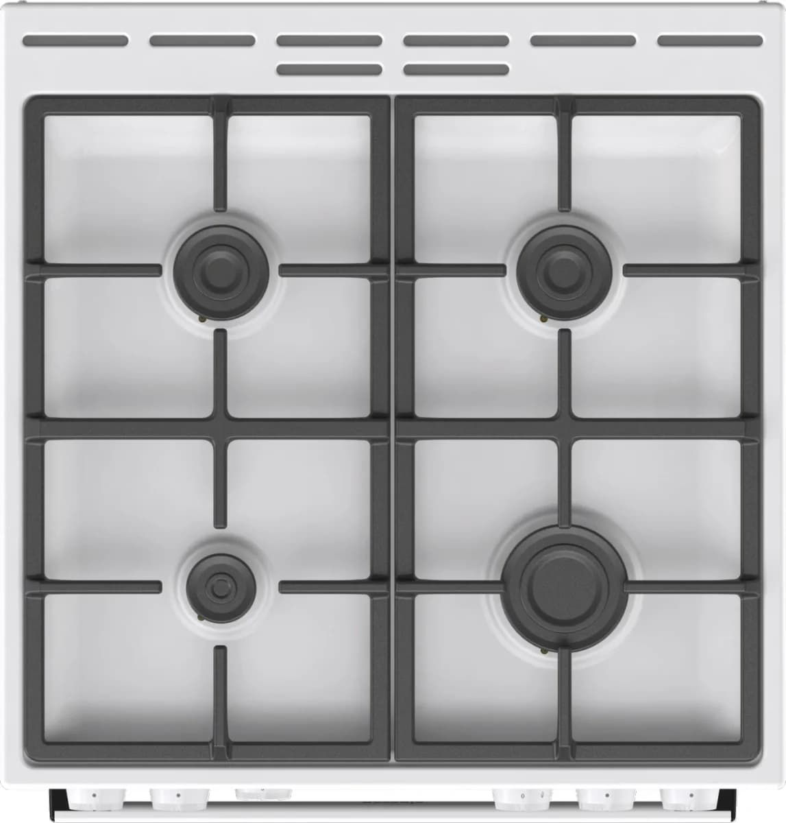 Плита Газовая Gorenje GG6A10WFFM белый (без крышки) реш.сталь