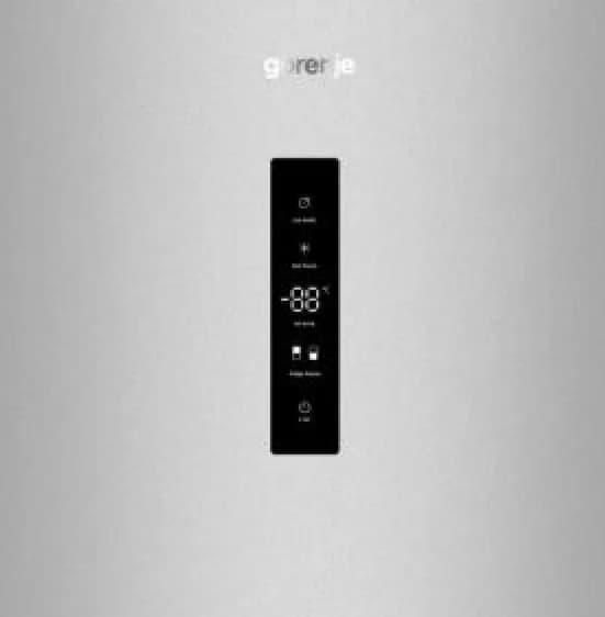 Холодильник Gorenje NRK619FAS4 серый двухкамерный 207/93л морозилка снизу, No Frost