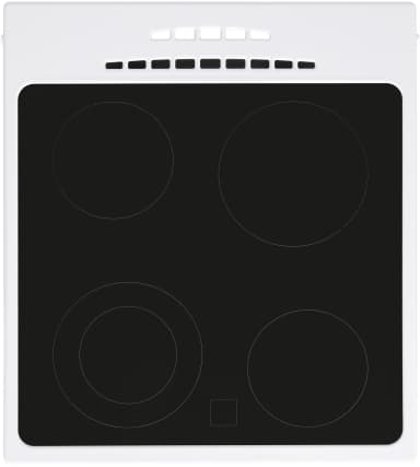 Плита Электрическая Gefest ЭП Н Д 5560-03 0040 белый/черный стеклокерамика (без крышки)