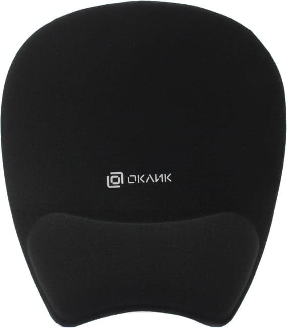 Oklick <OK-RG0580-BK> Коврик для мыши с гелевой подушкой под запястье <1088644>