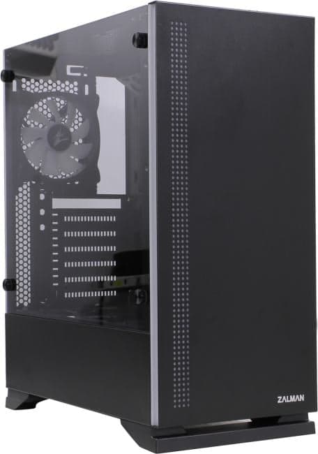 Miditower ZALMAN <S5 Black> ATX без БП