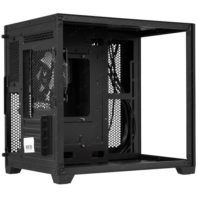 Корпус Formula Crystal Z5 TG черный без БП mATX 6x120mm 1xUSB2.0 1xUSB3.0 audio bott PSU