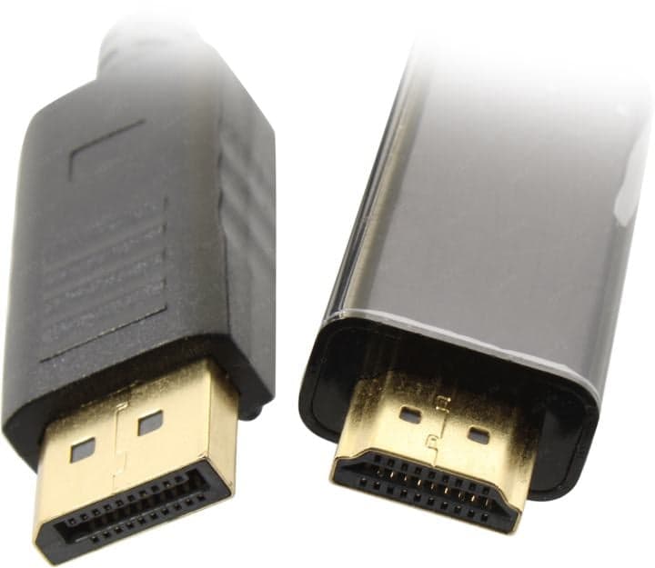 ExeGate <EX-CC-DP-HDMI-1.5> Кабель-переходник DisplayPort (M) ->HDMI (M) 1.5м <EX294709RUS>