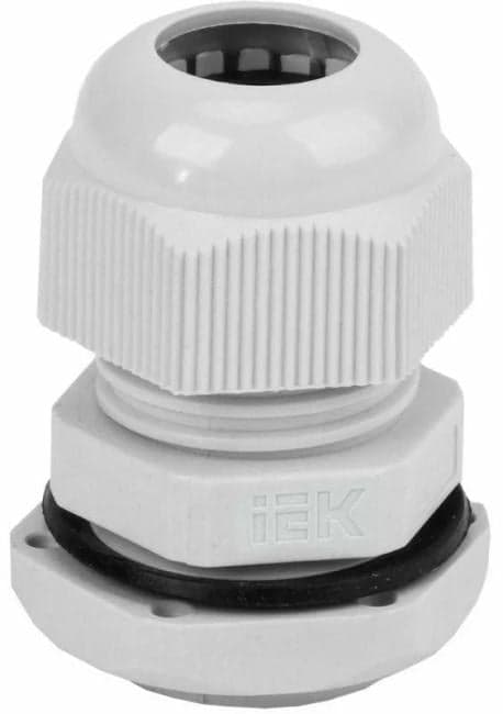 Кабельный держатель IEK PG-11 YSA20-10-11-54-K41 (сальник) диаметр кабеля 7-9мм IP54