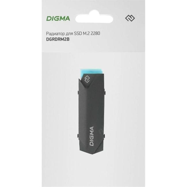Digma <DGRDRM2B> Радиатор для SSD M.2 2280