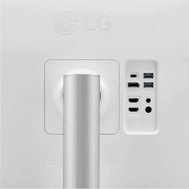 27" ЖК монитор LG 27UP850K-W с поворотом экрана (LCD, 3840x2160, HDMI, DP, USB3.0 Hub)