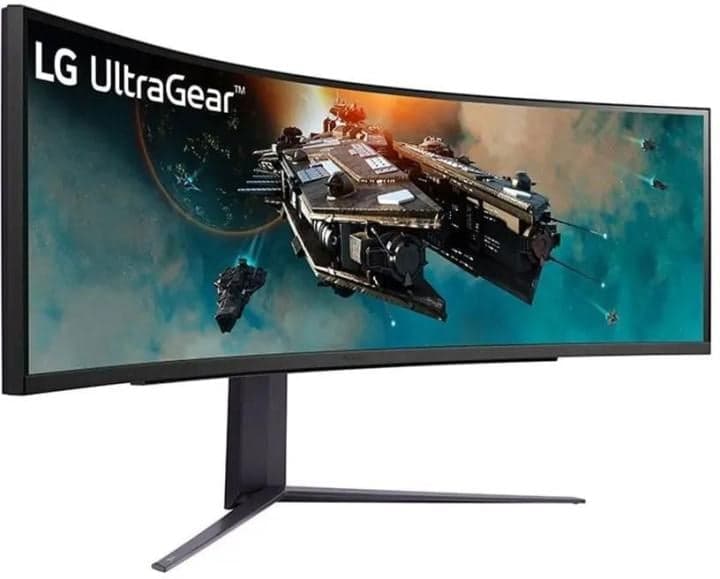49" ЖК монитор LG UltraGear 49GR85DC-B (Curved LCD, 5120x1440, HDMI, DP, USB 3.0 Hub)