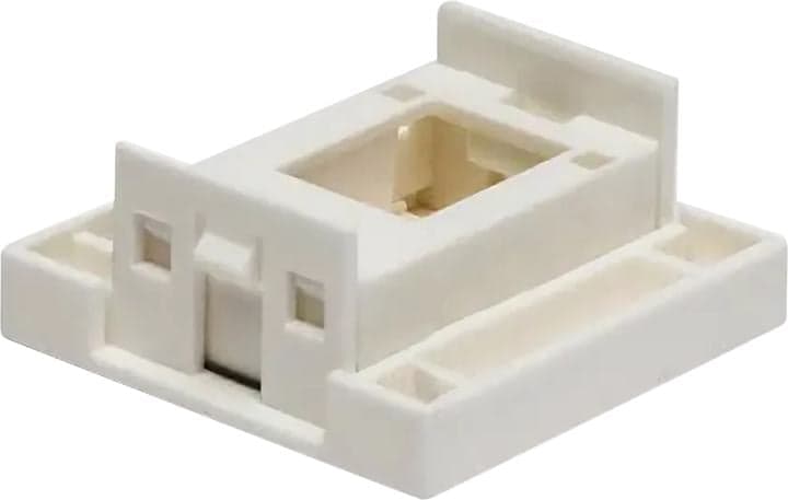 Бокс настенный Lanmaster LAN-MB-F45/1-WP IP66 под 1 модуль Mosaic 45x45 мм