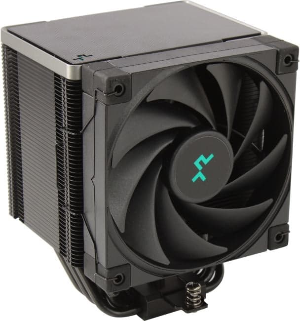 Deepcool <R-AK500-BKNNMT-G-1> AK500 ZERO DARK(4пин,115x/1200/1700/2011/AM4/AM5,28дБ,500-1850об/мин,Al+Cu+теп.тр)