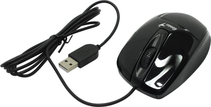 Genius Optical Mouse DX-150X <Black> (RTL) USB 3btn+Roll