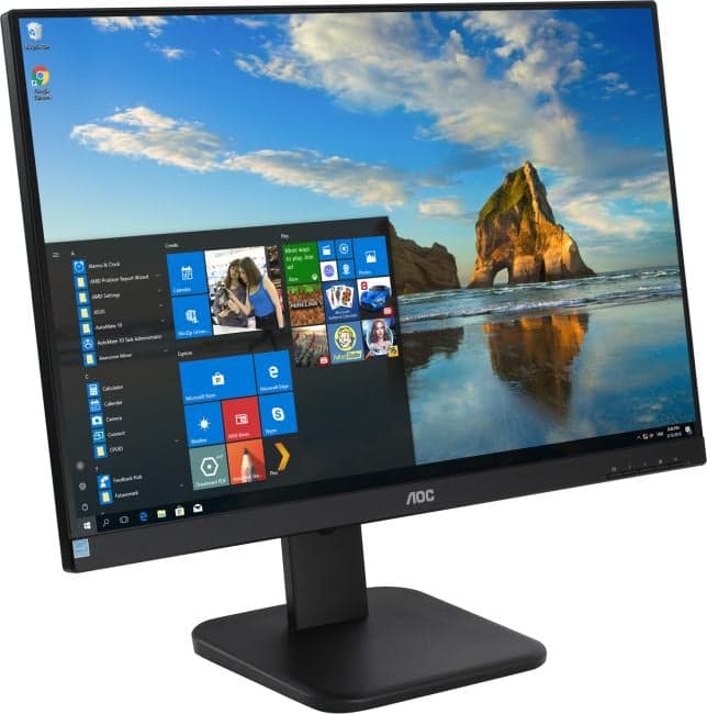 24" ЖК монитор AOC X24P1 <Black> с поворотом экрана (LCD, 1920x1200, D-Sub, DVI, HDMI, DP, USB3.1 Hub)