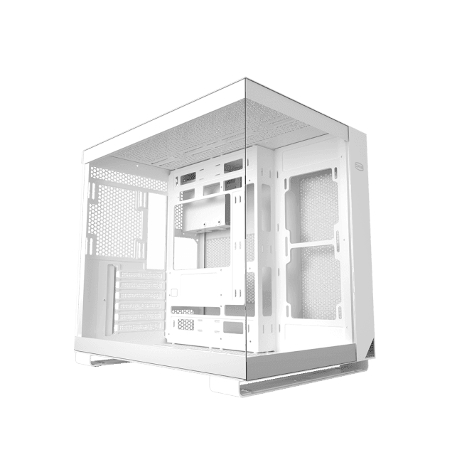 PcCooler C3 T500 WH Корпус без блока питания/ PCCOOLER C3 T500 WH, Panoramic Mid Tower, White, TG, 0.7 SPCC, no fans AT
