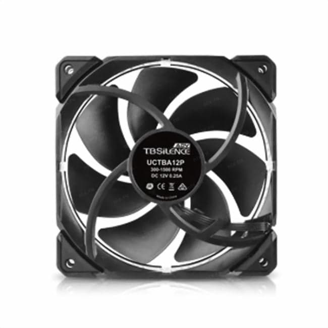 Enermax <UCTBA12P> T.B. Silence ADF 120mm (4пин, 120x120x25мм, 7-15.8дБ, 300-1500 об/мин)