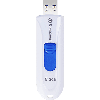 Transcend TS512GJF790W Флэш-драйв Transcend JetFlash 790, 512 Гб, USB 3.1 gen.1, белый