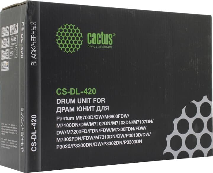 Фотобарабан Cactus CS-DL-420 Black для Pantum P3100/P3300/M6700/M6800/M7100/M7200