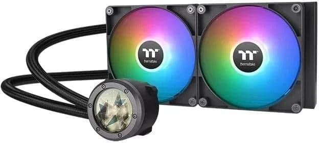 (CL-W385-PL14SW-A) Система водяного охлаждения Thermaltake TH280 V2 Ultra ARGB Soc-AM5/AM4/1151/1200/1700 черный 4-pin