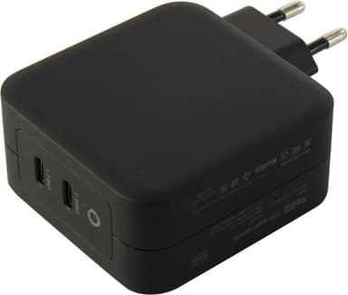 TopON TOP-GaN-100WB <103207> Зарядное устройство USB (Вых. DC5V-20V, 100W, 2xUSB-C, быстрая зарядка)
