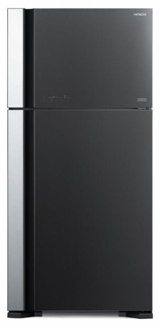 Холодильник Hitachi R-VG660PUC7-1 GGR 2-хкамерн. серое стекло (двухкамерный)