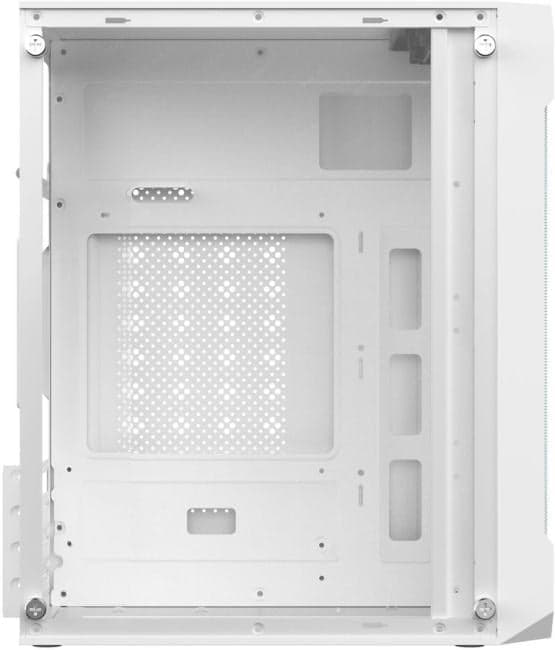 Minitower OKLICK <OCC-MN302F White> MicroATX без БП