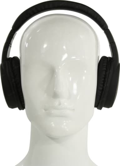 Наушники с микрофоном HARPER HB-210 Black (Bluetooth5.0, с регулятором громкости)