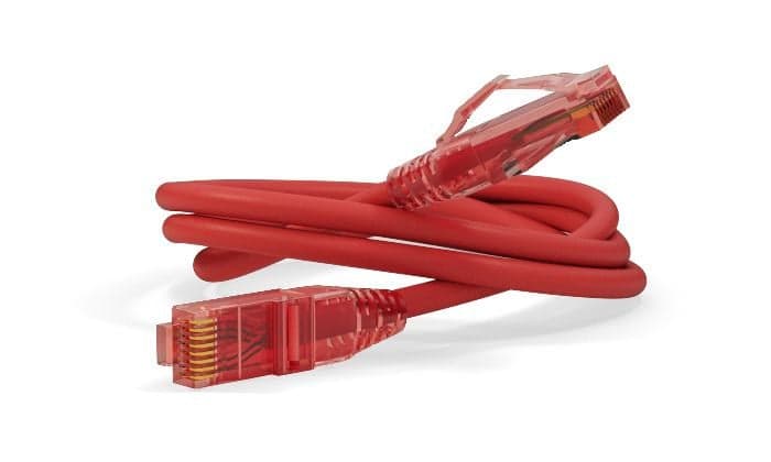 30928 Hyperline PC-LPM-UTP-RJ45-RJ45-C5e-5M-LSZH-RD Патч-корд U/UTP, Cat.5е , LSZH, 5 м, красный