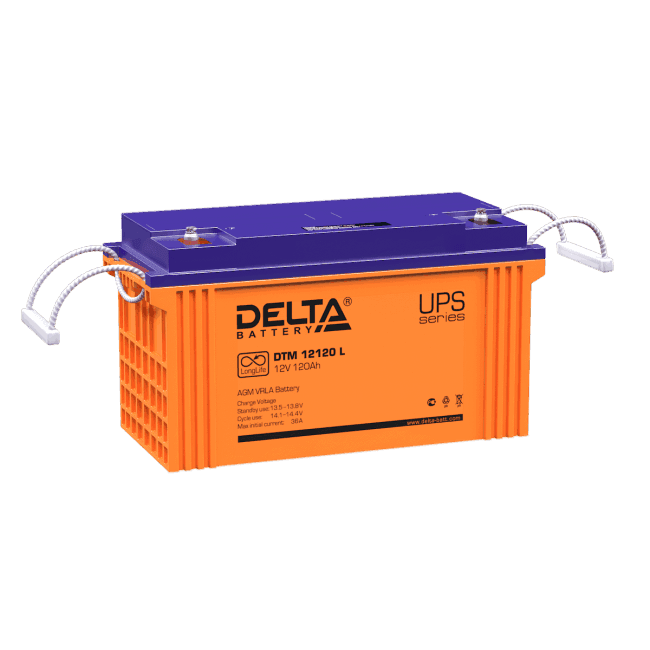 Аккумулятор Delta DTM 12120 L