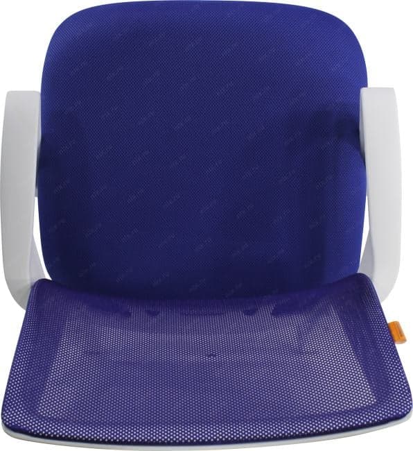 <7014839> Офисное кресло Chairman 696 белый пластик TW-10/TW-05 синий
