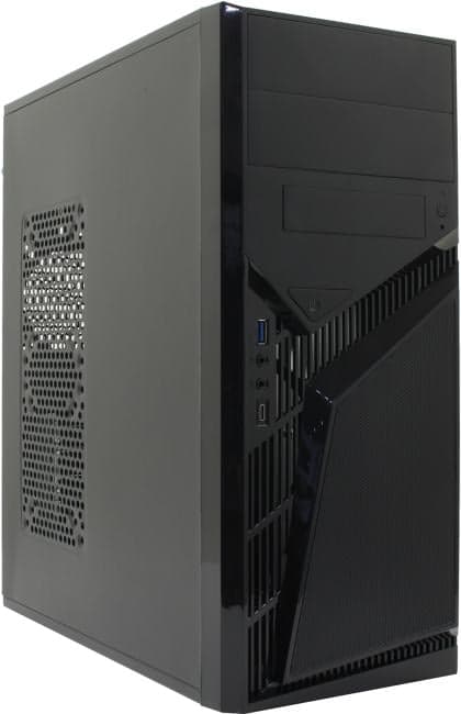 Miditower <S1007BK-U3C> ATX 500W (24+2х4пин)
